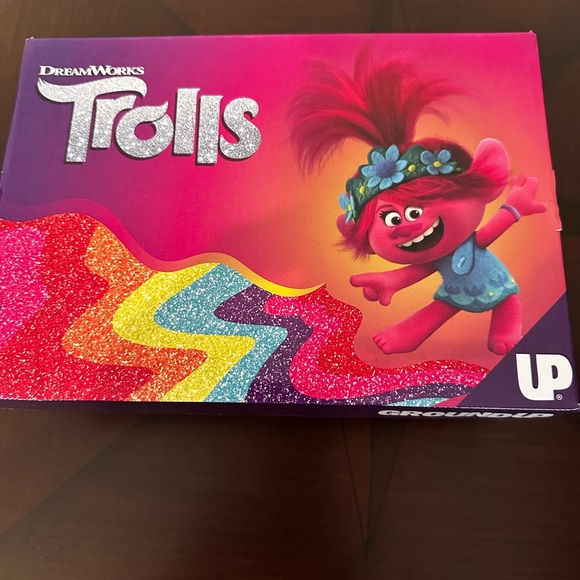 Kids Trolls Sneakers - Blue and Green - UP - Picture 6 of 7